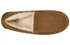 UGG Ascot Slipper Chestnut nazúvacie papuče gaštanové — produktová fotografia na bielom pozadí, bočný pohľad
