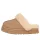 UGG Disquette Slipper Sand dámske nazúvacie papuče pieskové — produktová fotografia na bielom pozadí, bočný pohľad