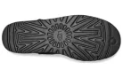 UGG Classic Ultra Mini Boot Black členkové topánky čierne — produktová fotografia na bielom pozadí, bočný pohľad