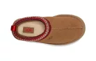 UGG Tazz Slipper Chestnut detské nazúvacie papuče gaštanové — produktová fotografia na bielom pozadí, bočný pohľad