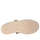UGG Lowmel Lo Jasmine dámske nízke papuče — produktová fotografia na bielom pozadí, bočný pohľad