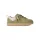 UGG Lowmel Lo Muted Brass dámske nízke papuče — produktová fotografia na bielom pozadí, bočný pohľad
