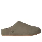 UGG Elea Slip-On Slipper Moss Green dámske nazúvacie papuče zelené — produktová fotografia na bielom pozadí, bočný pohľad