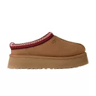 UGG Tazz II Slipper Chestnut dámske nazúvacie papuče gaštanové — produktová fotografia na bielom pozadí, bočný pohľad