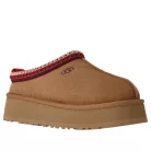 UGG Tazz II Slipper Chestnut dámske nazúvacie papuče gaštanové — produktová fotografia na bielom pozadí, bočný pohľad