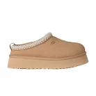 UGG Tazz II Slipper Sand dámske nazúvacie papuče pieskové — produktová fotografia na bielom pozadí, bočný pohľad