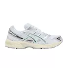 ASICS Gel-1130 White Mint Tint dámske nízke streetové tenisky biele-mentolové — produktová fotografia na bielom pozadí, bočný pohľad