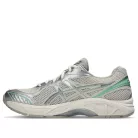 ASICS GT-2160 Smoke Grey Peppermint nízke streetové tenisky sivé — produktová fotografia na bielom pozadí, bočný pohľad