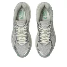ASICS GT-2160 Smoke Grey Peppermint nízke streetové tenisky sivé — produktová fotografia na bielom pozadí, bočný pohľad