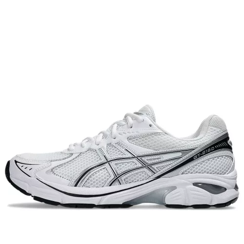 ASICS GT-2160 Pure Silver White nízke streetové tenisky strieborné-biele — produktová fotografia na bielom pozadí, bočný pohľad