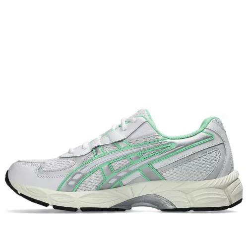 ASICS Gel-NYC 2055 White Menthol nízke streetové tenisky biele — produktová fotografia na bielom pozadí, bočný pohľad