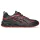 ASICS Gel-Quantum 180 VIII Black Classic Red nízke streetové tenisky čierne-červené — produktová fotografia na bielom pozadí, bočný pohľad