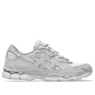 ASICS Gel-NYC Cream Cloud Grey nízke streetové tenisky krémové-sivé — produktová fotografia na bielom pozadí, bočný pohľad