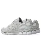 ASICS Gel-NYC Cream Cloud Grey nízke streetové tenisky krémové-sivé — produktová fotografia na bielom pozadí, bočný pohľad