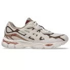 ASICS Gel-NYC Mineral Beige nízke streetové tenisky béžové — produktová fotografia na bielom pozadí, bočný pohľad