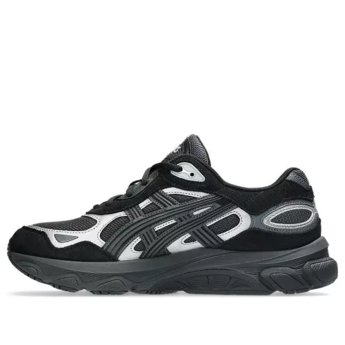 ASICS Gel-NYC 2.0 Graphite Grey Black nízke streetové tenisky sivé-čierne — produktová fotografia na bielom pozadí, bočný pohľad