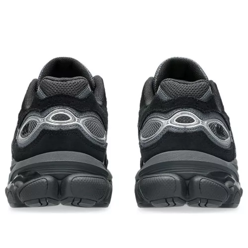 ASICS Gel-NYC 2.0 Graphite Grey Black nízke streetové tenisky sivé-čierne — produktová fotografia na bielom pozadí, bočný pohľad