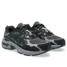 ASICS Gel-NYC Graphite Grey Black detské nízke streetové tenisky sivé-čierne — produktová fotografia na bielom pozadí, bočný pohľad