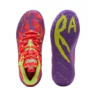 Puma LaMelo Ball MB.03 Lo Lava nízke streetové tenisky — produktová fotografia na bielom pozadí, bočný pohľad