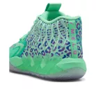 Puma LaMelo Ball MB.01 Alien Safari nízke streetové tenisky — produktová fotografia na bielom pozadí, bočný pohľad