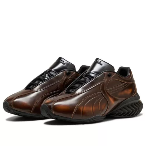 J.L-A.L x Puma Cell Geo 1 Umbre 'Cocoa Bean Black' pánske nízke mestské tenisky čierne