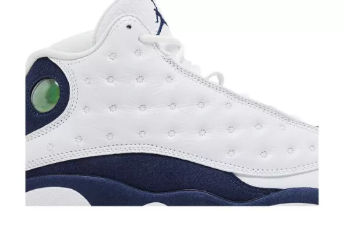 Jordan 13 Retro Midnight Navy pánske vysoké basketbalové topánky biele tmavomodré svetlohnedé