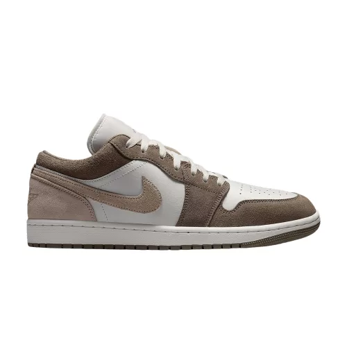 Jordan 1 Low Olive Grey Enigma Stone pánske nízke mestské tenisky olivová sivá