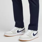 Jordan 1 Low Midnight Navy Neutral Grey pánske nízke mestské tenisky biele sivé hnedé tmavomodré