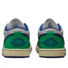 Jordan 1 Low Rare Air nízke streetové tenisky — produktová fotografia na bielom pozadí, bočný pohľad