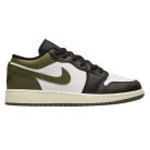 Air Jordan 1 Low 'Black Toe Medium Olive'