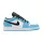Jordan 1 Low UNC detské nízke streetové tenisky — produktová fotografia na bielom pozadí, bočný pohľad