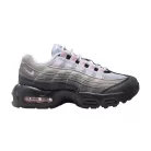 Nike Air Max 95 Pink Foam detské nízke streetové tenisky ružové — produktová fotografia na bielom pozadí, bočný pohľad