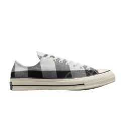   Beyond Retro x Converse Chuck 70 Low 'Upcycled Flannel' pánske nízke mestské tenisky zelené
