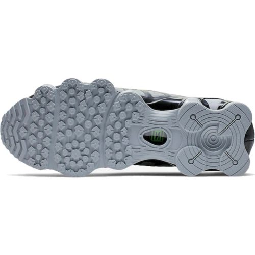 Nike Shox TL 'Wolf Grey Lime' Alacsony Szárú Utcai Sneaker Szürke-Lime Zöld – 4 Shox Rugóoszlop Y2K