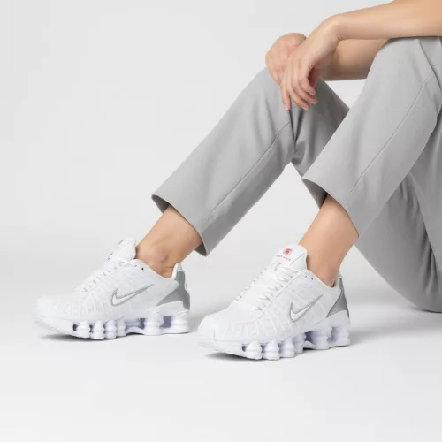 Nike Shox TL White Metallic Silver pánske nízke mestské tenisky biele