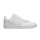 Nike Court Borough 2 White detské nízke streetové tenisky biele — produktová fotografia na bielom pozadí, bočný pohľad
