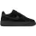 Nike Air Force 1 LV8 Trible Black detské nízke streetové tenisky čierne — produktová fotografia na bielom pozadí, bočný pohľad