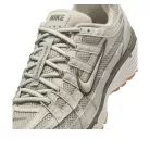 Nike P-6000 Light Bone Medium Olive Gum (W) nízke streetové tenisky béžové-olivové — produktová fotografia na bielom pozadí, bočný pohľad