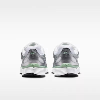 Nike P-6000 Metallic Silver White Steam (Women's) dámske nízke mestské tenisky strieborné biele
