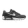 Nike Air Max 90 Iron Grey nízke streetové tenisky čierne-biele — produktová fotografia na bielom pozadí, bočný pohľad