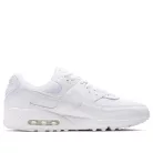 Nike Air Max 90 Recraft Triple White nízke streetové tenisky biele — produktová fotografia na bielom pozadí, bočný pohľad