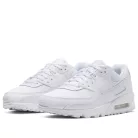 Nike Air Max 90 Recraft Triple White nízke streetové tenisky biele — produktová fotografia na bielom pozadí, bočný pohľad