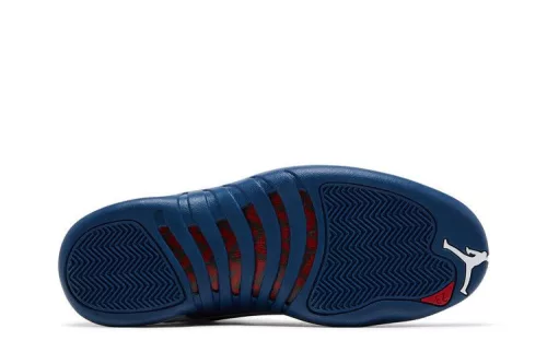 Jordan 12 Retro French Blue (2025) pánske vysoké basketbalové topánky biele modré