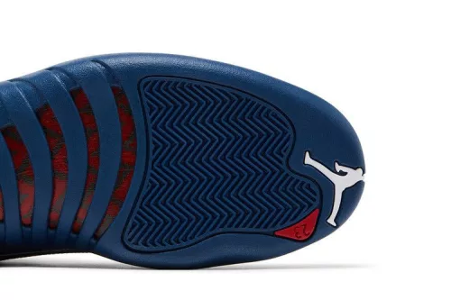 Jordan 12 Retro French Blue (2025) pánske vysoké basketbalové topánky biele modré