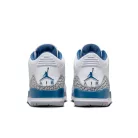 Jordan 3 Retro Wizards nízke streetové tenisky — produktová fotografia na bielom pozadí, bočný pohľad