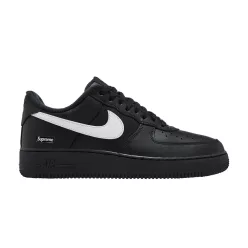   Supreme x Nike Air Force 1 Low 'Box Logo - Black White' pánske nízke mestské tenisky čierne biele