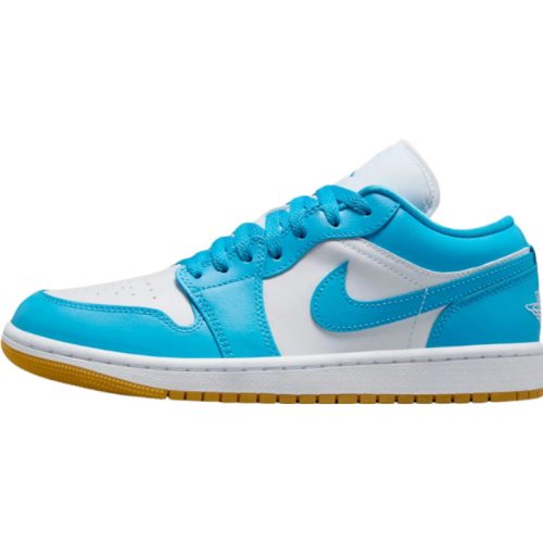 Air Jordan 1 Low 'White Gum Light Brown Dark Powder Blue'