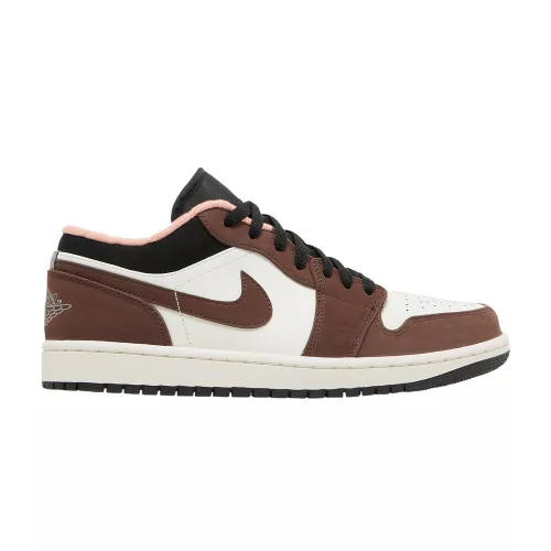 Jordan 1 Low Mocha pánske nízke mestské tenisky hnedé