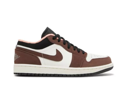 Jordan 1 Low Mocha pánske nízke mestské tenisky hnedé