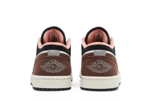 Jordan 1 Low Mocha pánske nízke mestské tenisky hnedé